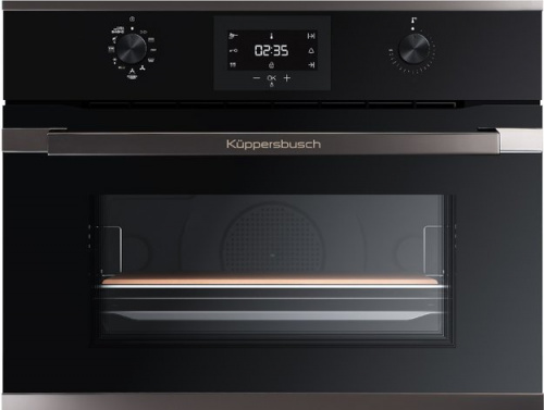 Компактный духовой шкаф Kuppersbusch CBP 6332.0 S2 Black Chrome Компактный духовой шкаф Kuppersbusch CBP 6332.0 S2 Black Chrome